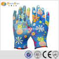 SUNNYHOPE guantes de jardín resistentes a espinas 13gauge